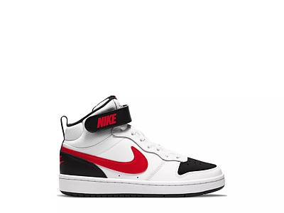 Nike Court Borough Mid High-Top Sneaker - Kids' - Free Shipping | DSW