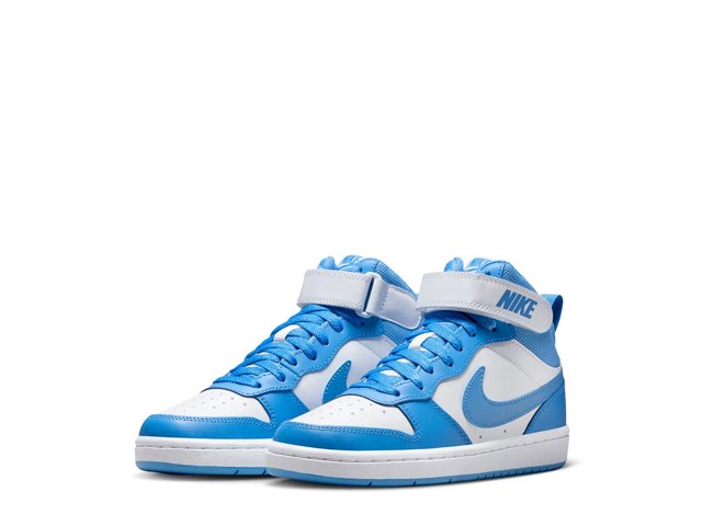 Nike Court Borough Mid High-Top Sneaker - Kids' - Free Shipping | DSW