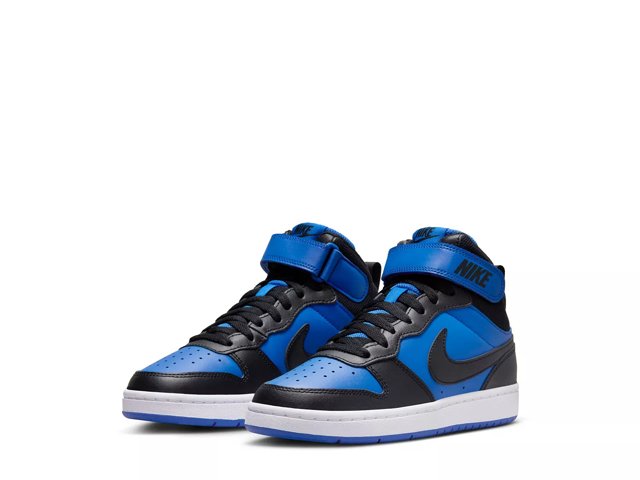 Nike Court Borough Mid High-Top Sneaker - Kids' - Free Shipping | DSW