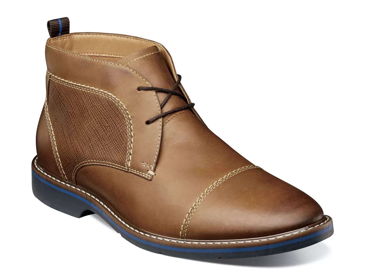 cap toe chukka boot