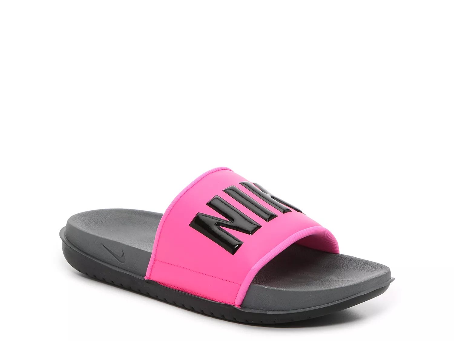 pink nike slides womens