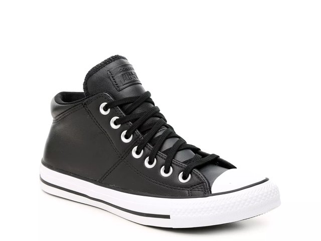 women's converse chuck taylor all star madison mid leather sneakers
