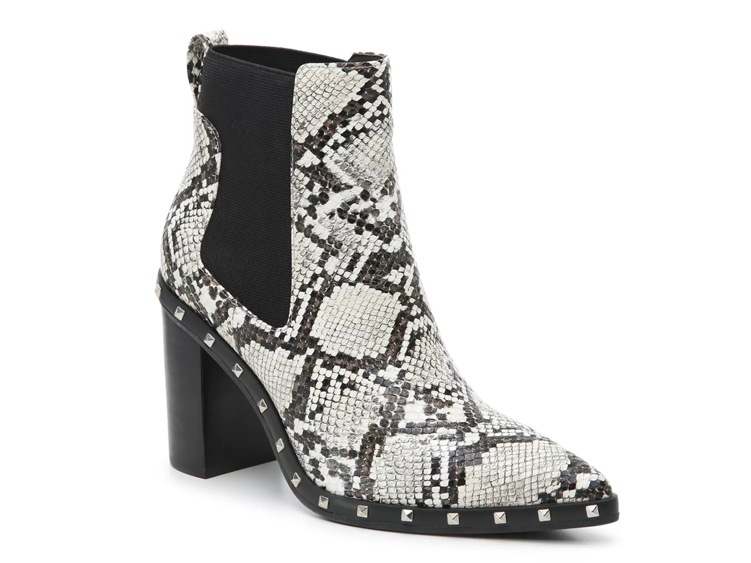 Snake print booties store dsw