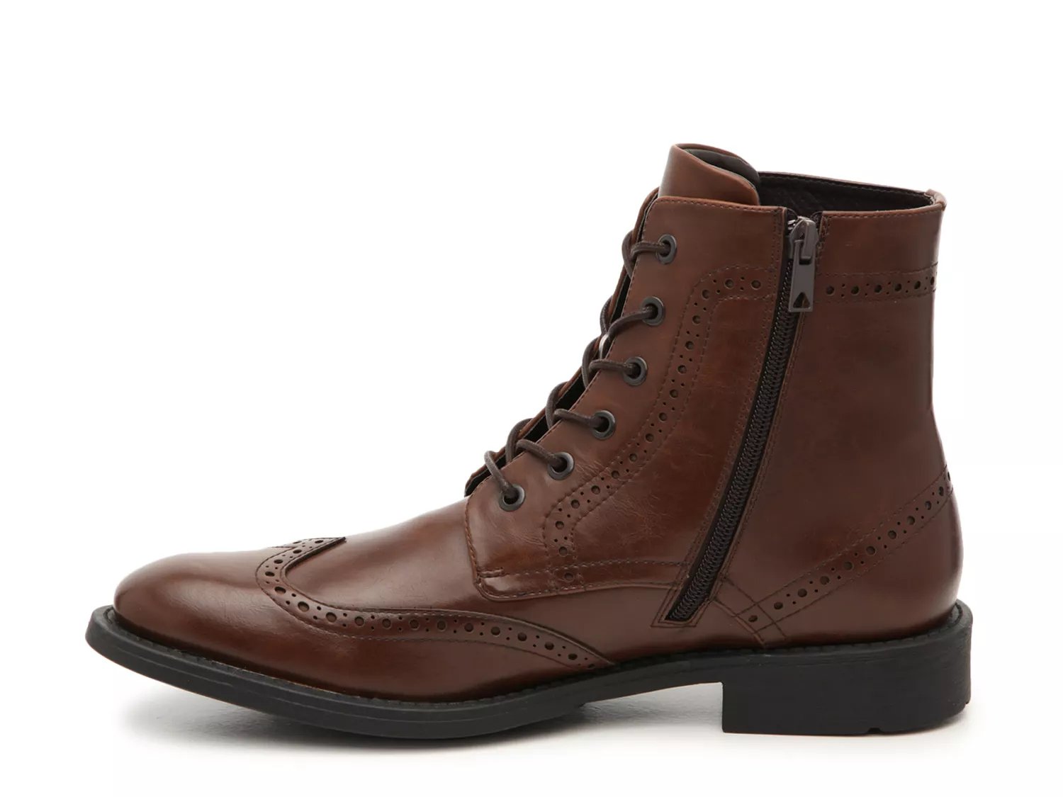 blind sided wingtip oxford boot