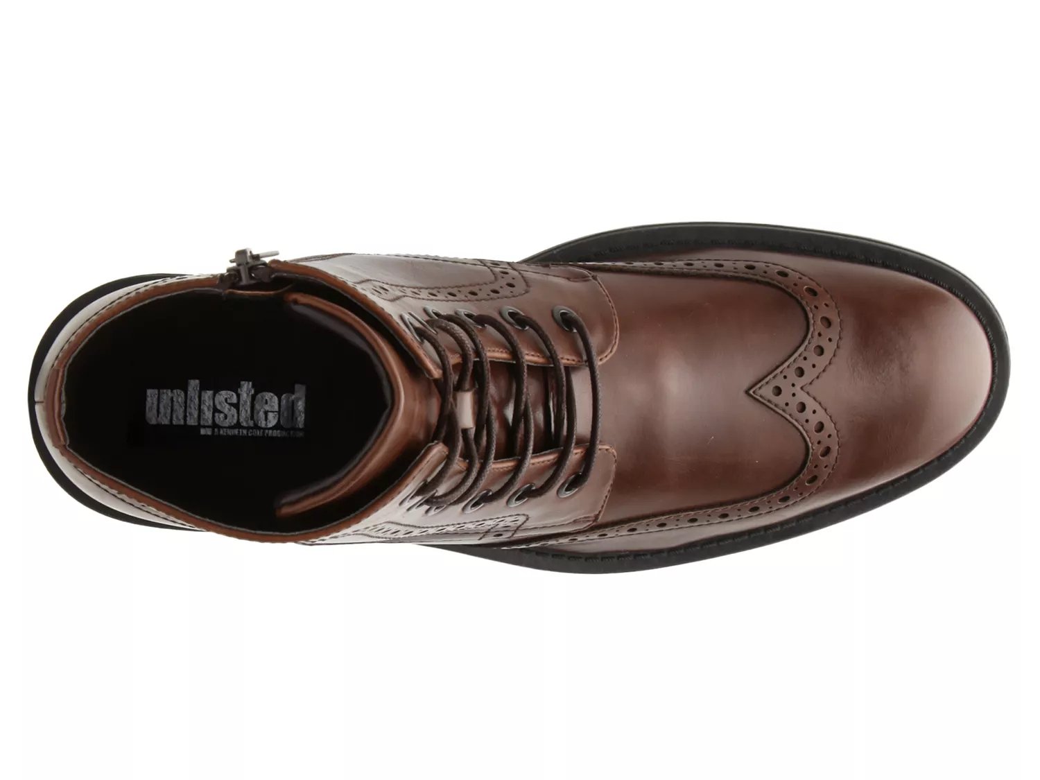 blind sided wingtip oxford boot