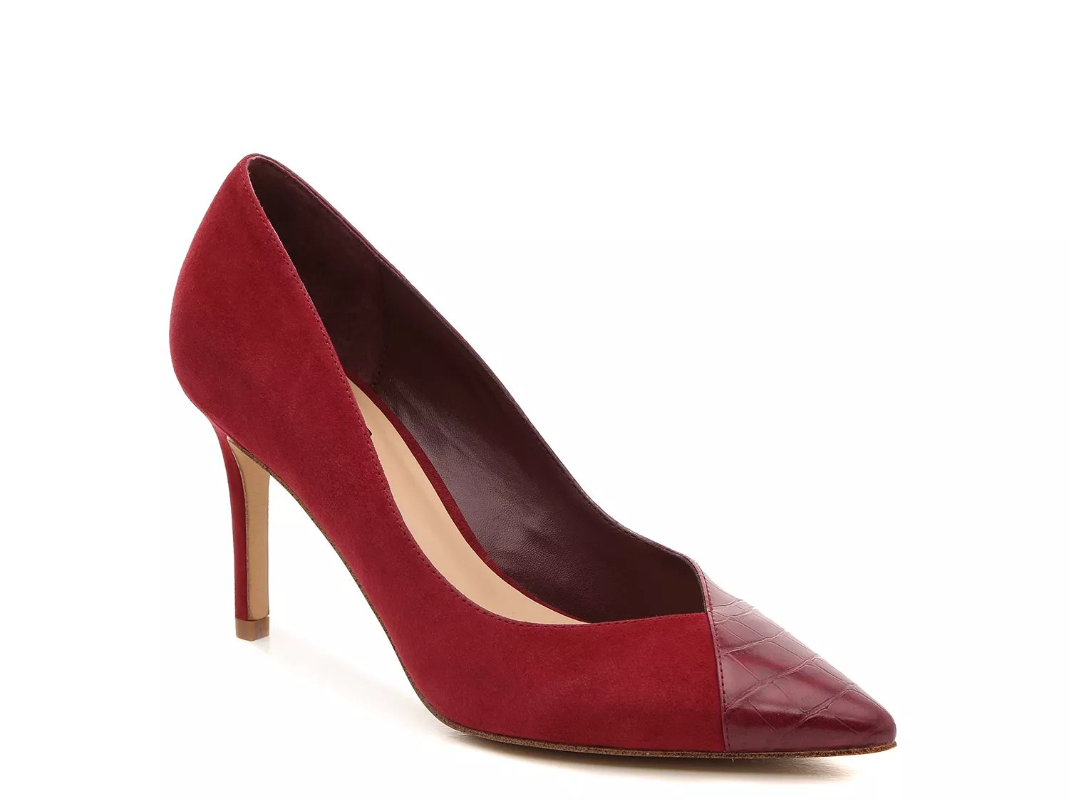 dsw clear pumps
