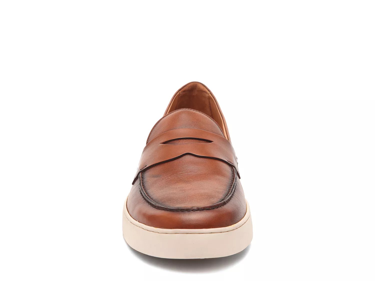 vince comrade leather penny loafer