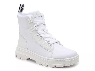 Womens Dr. Martens Combs Boot - White