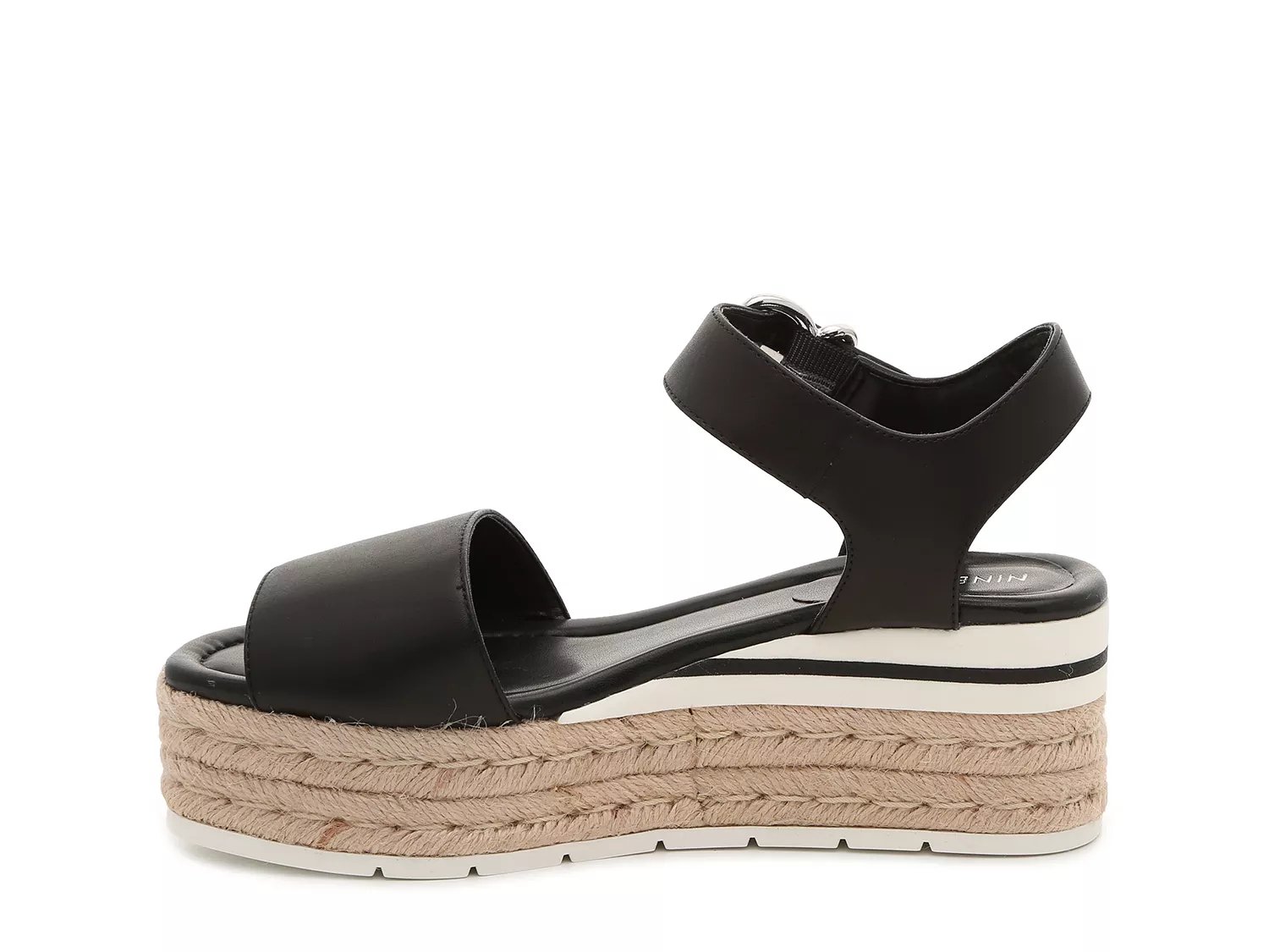 nine west layla espadrille wedge sandal