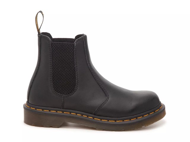 ドクターマーチン Dr.Martens CHELSEA BOOT ホワイト25ソールヒール形太ヒール