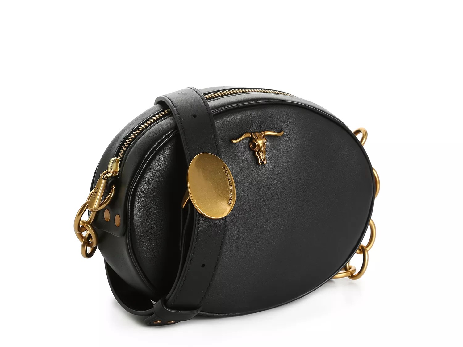 ralph lauren steer head bag