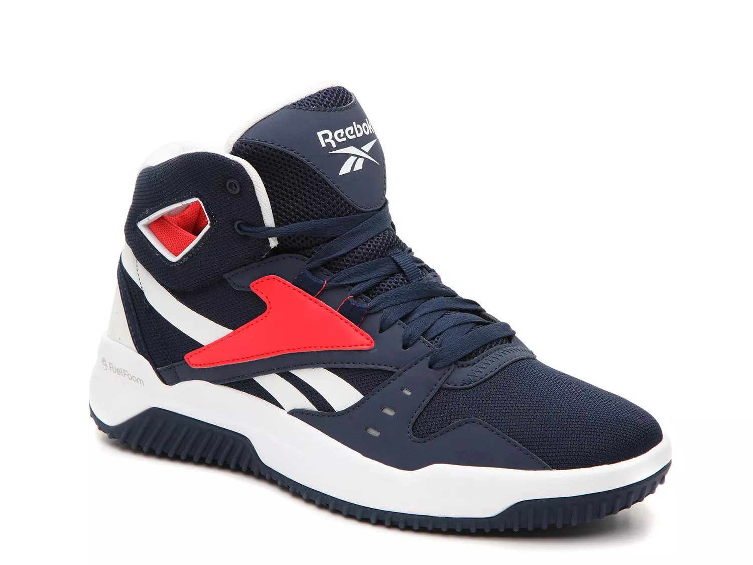 reebok mid top sneakers