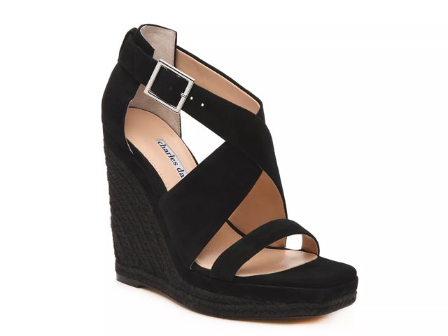 Charles david black hotsell wedges