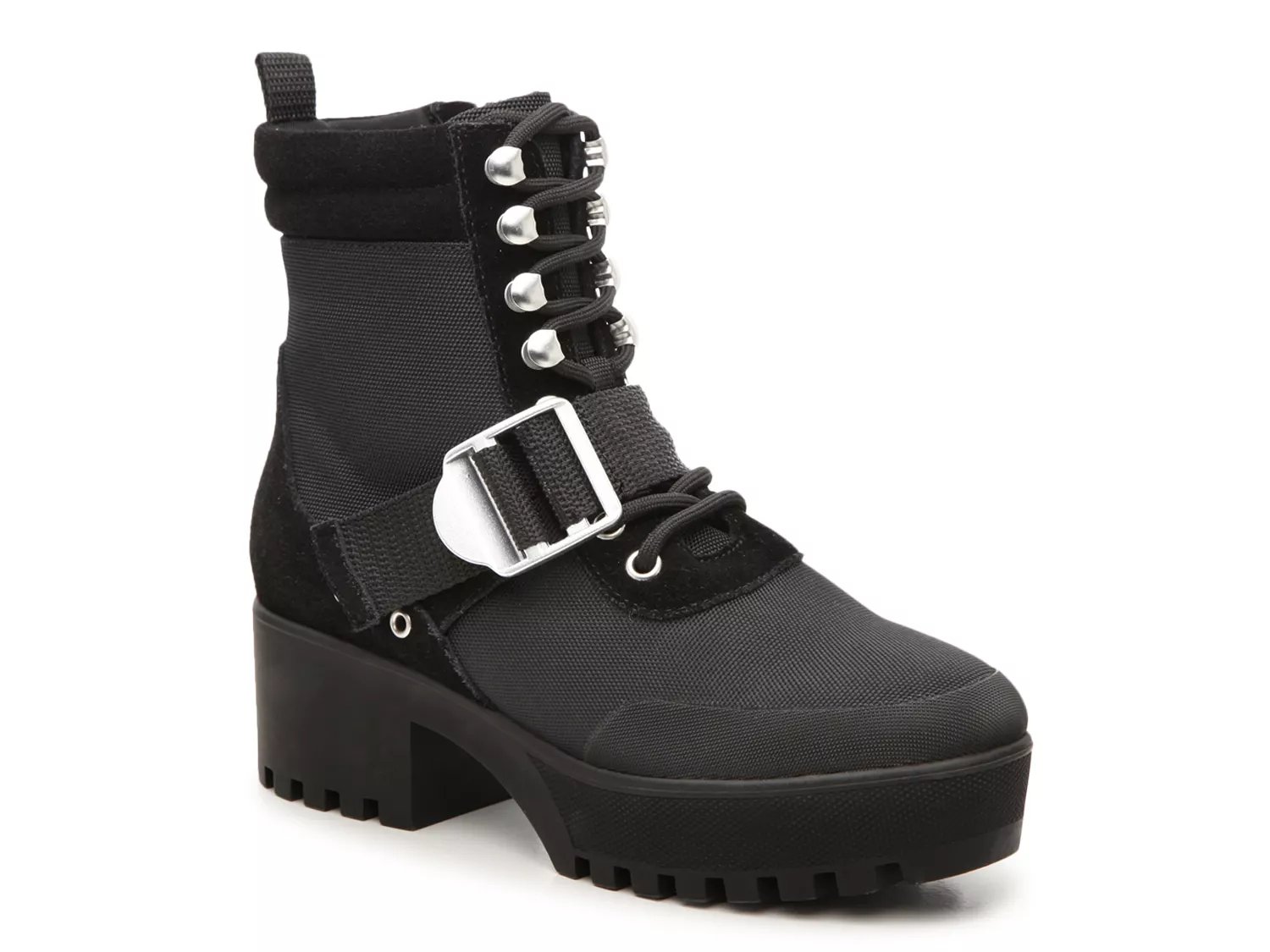 platform moto boots