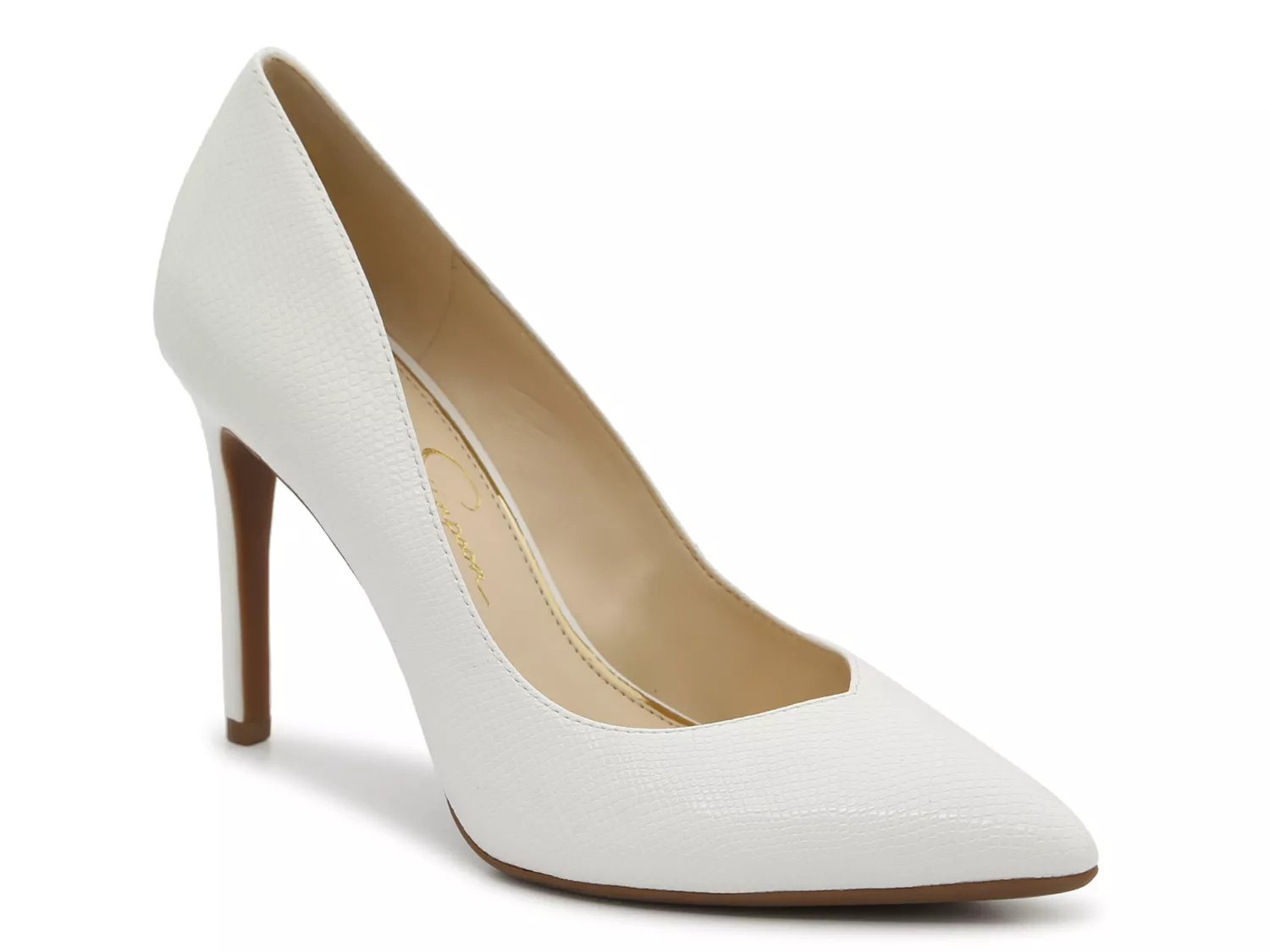 white slip on pumps womens