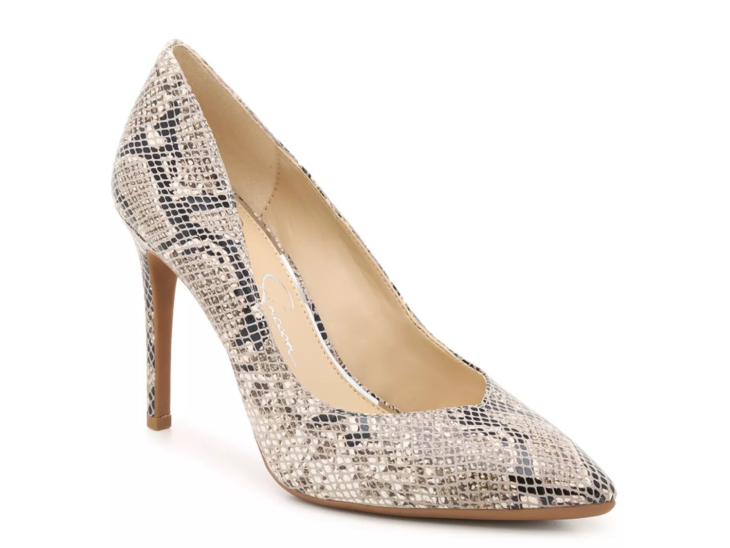 dsw block heel pumps
