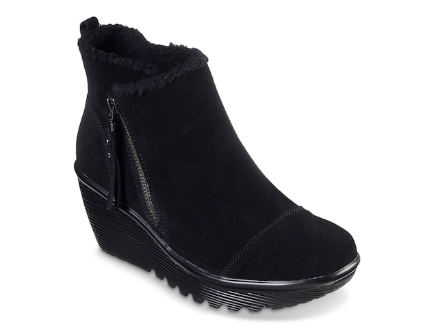 Skechers Parallel Wedge Bootie - Free Shipping | DSW