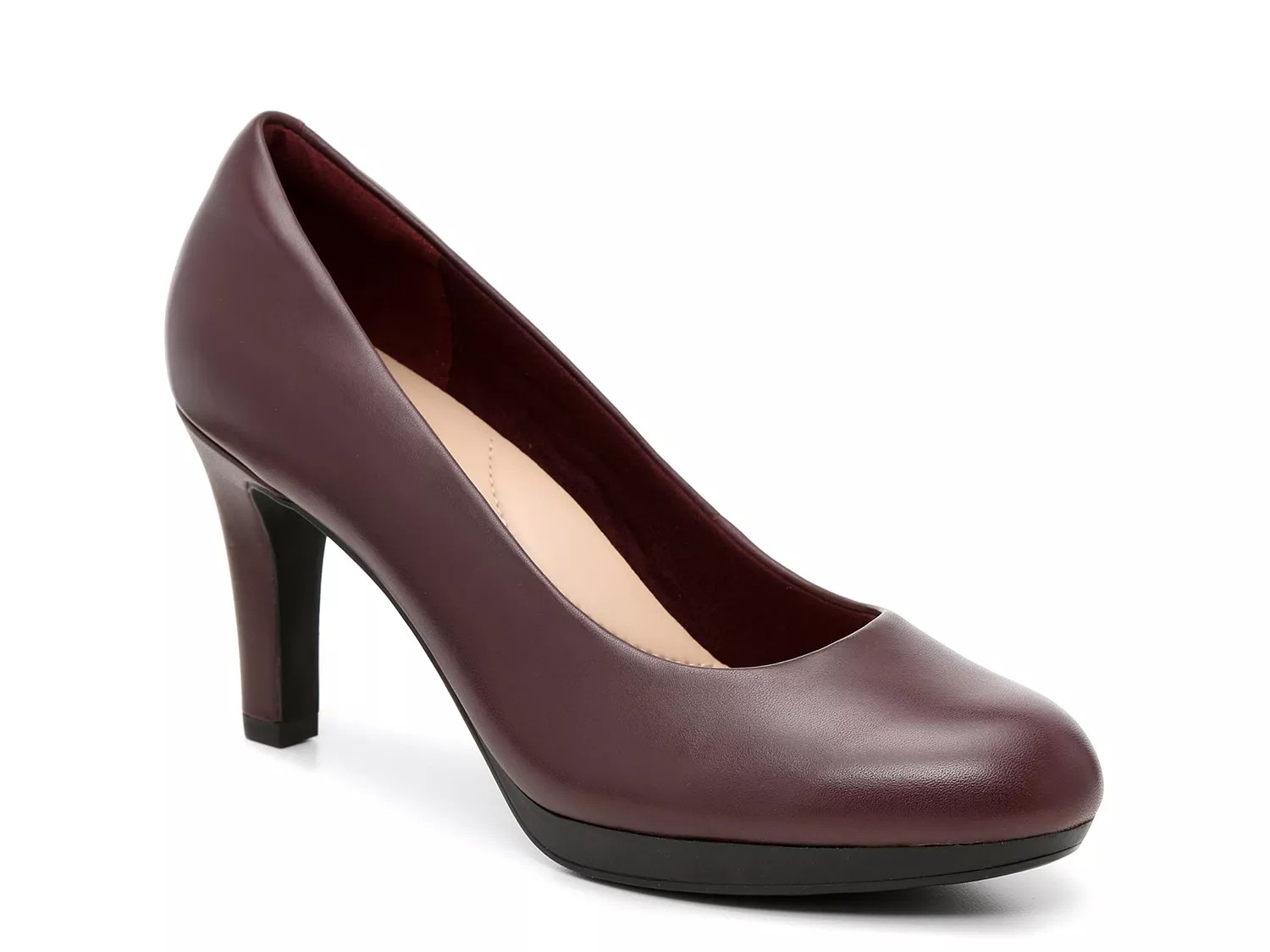 dsw clarks pumps