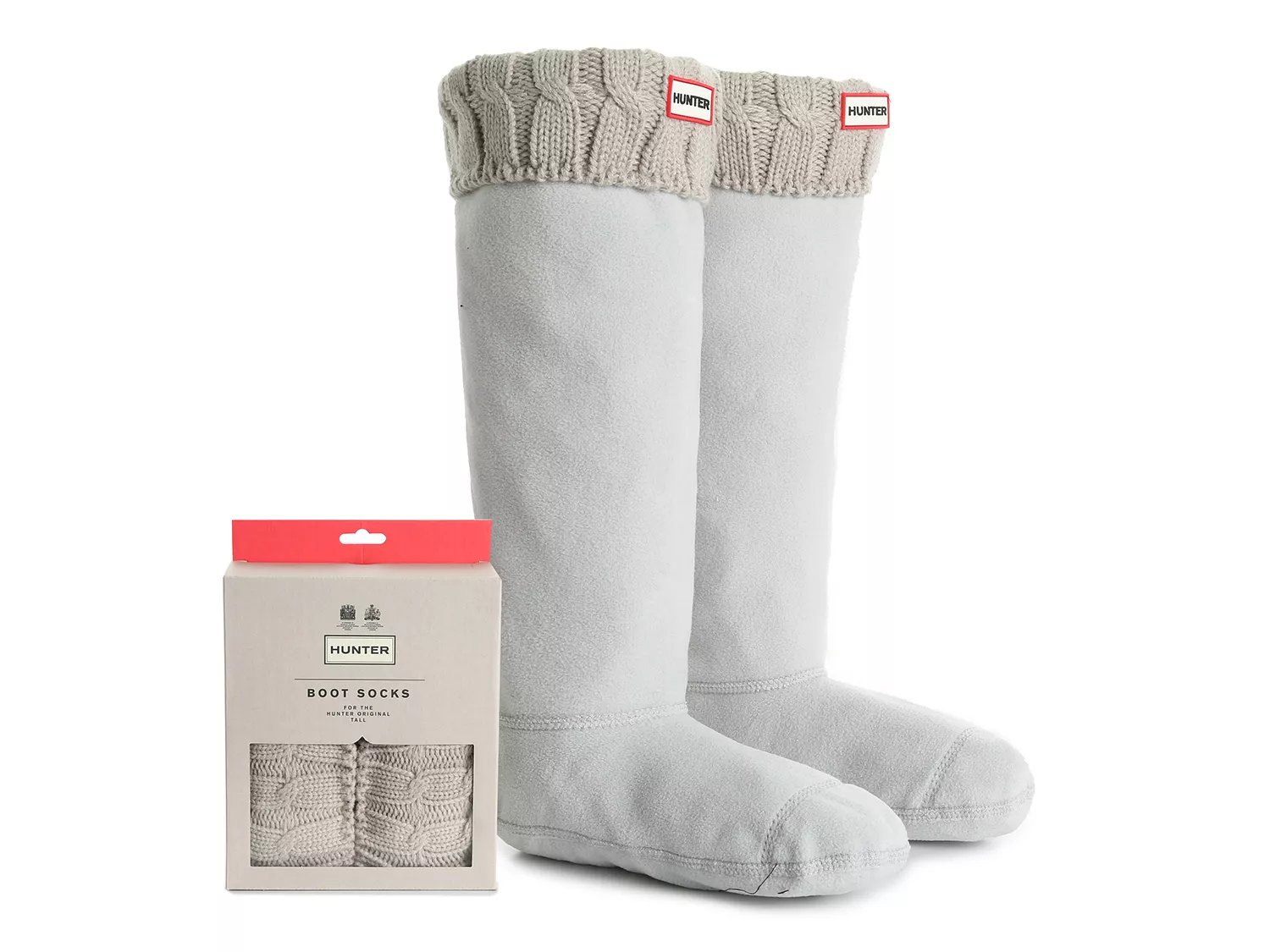 Gray hunter boot deals socks