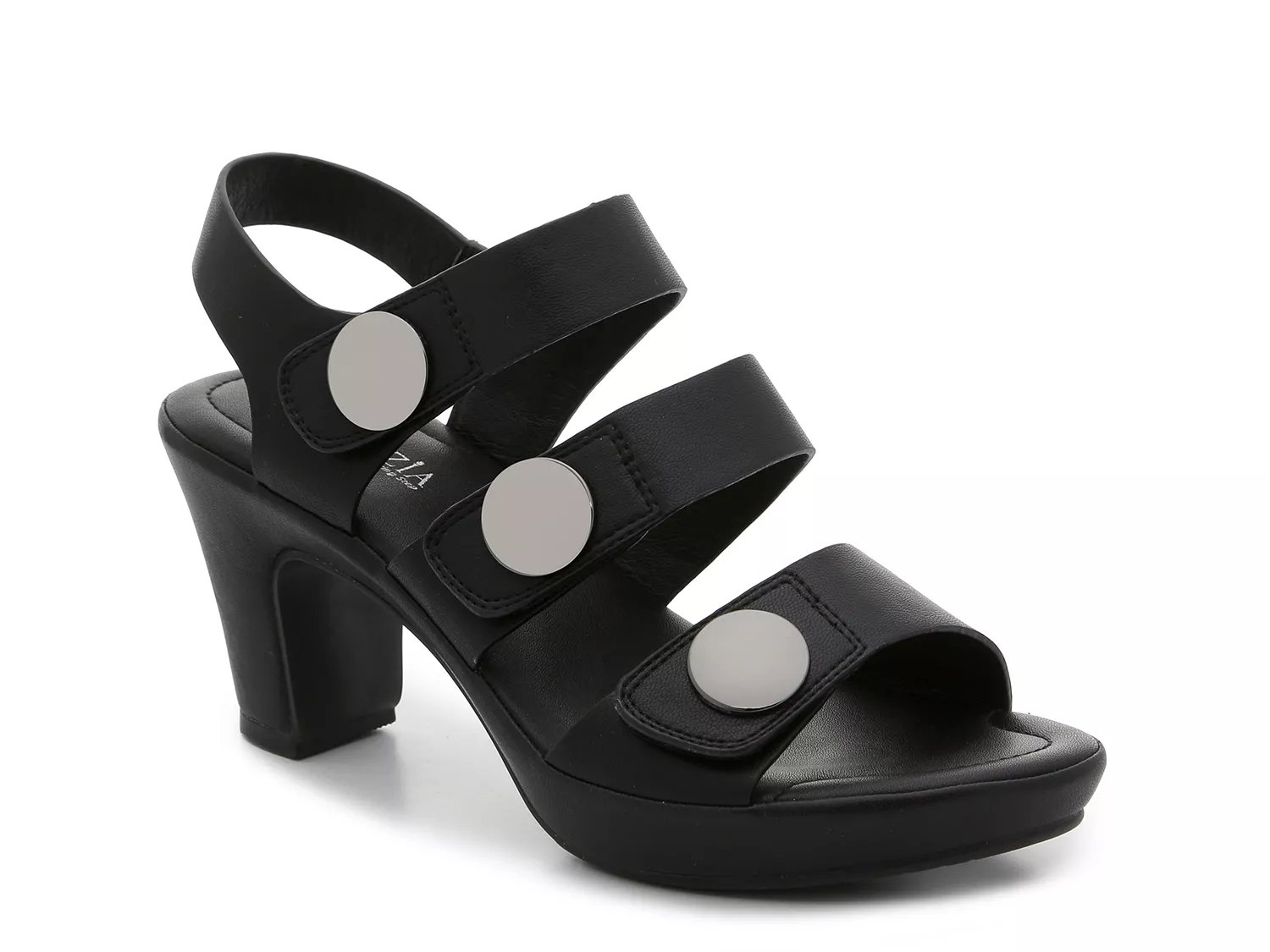 patrizia black sandals