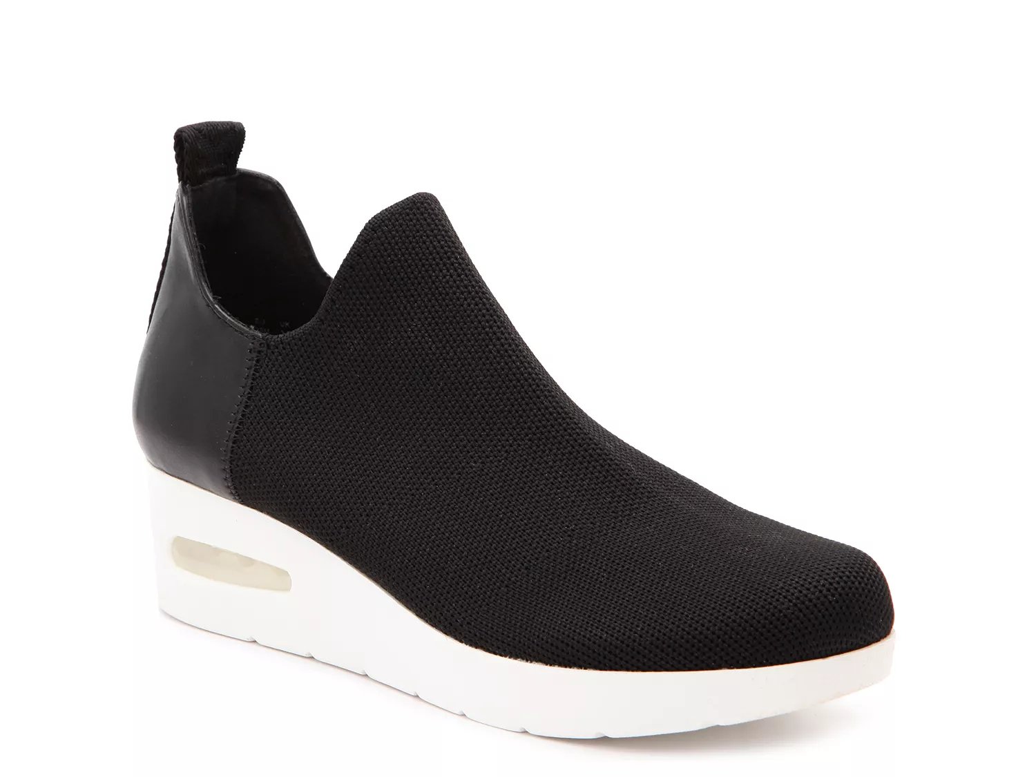 dkny arnold slip on wedge trainers