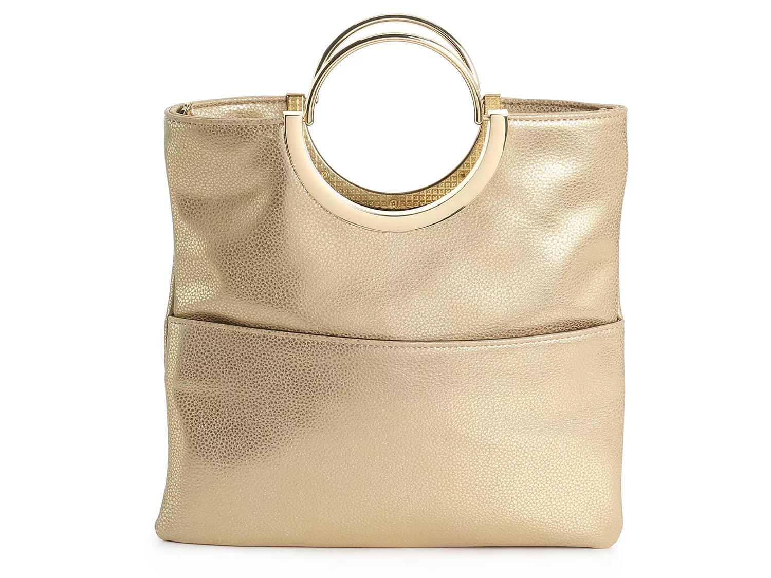 dsw gold clutch