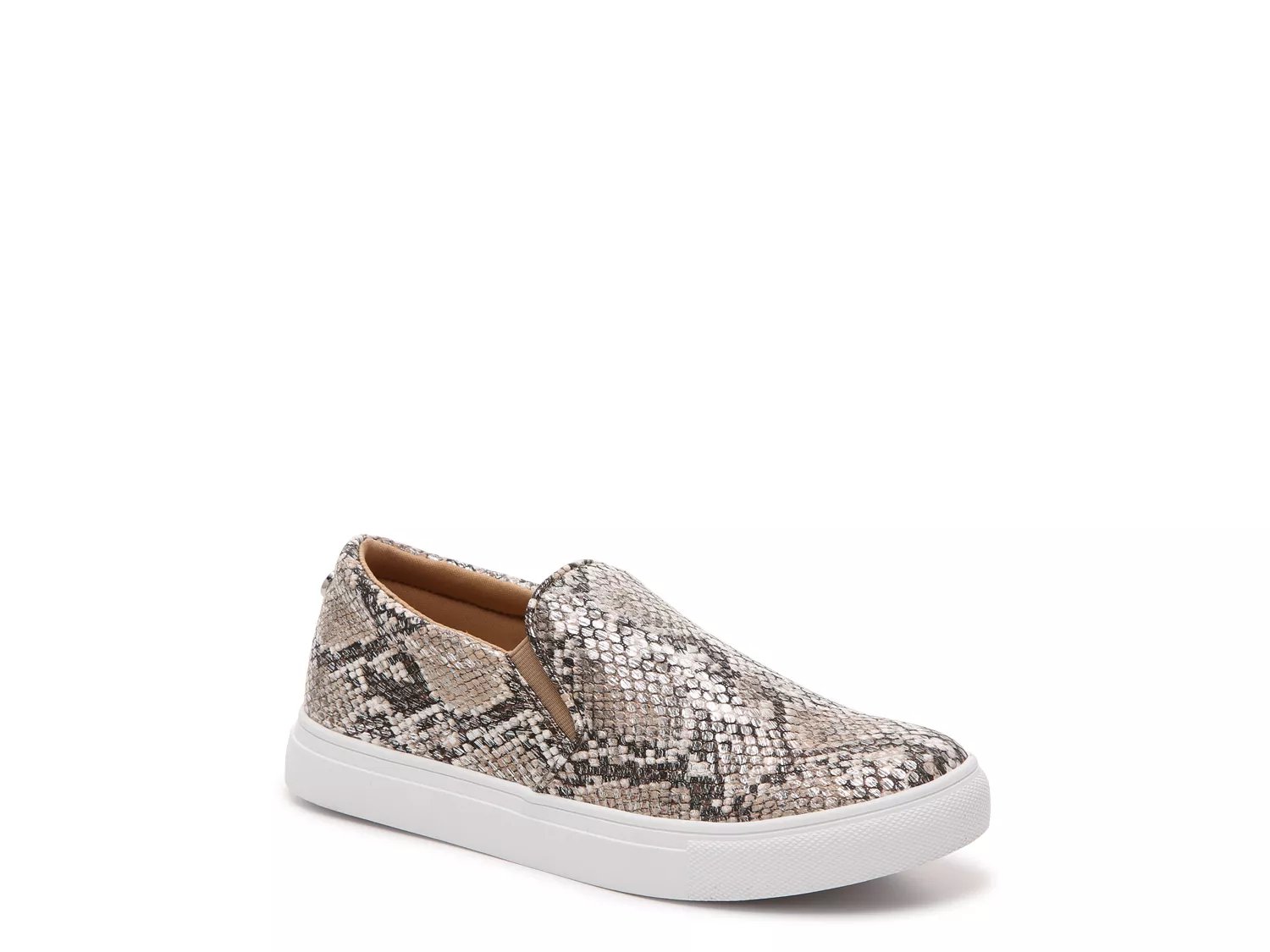 dsw silver sneakers