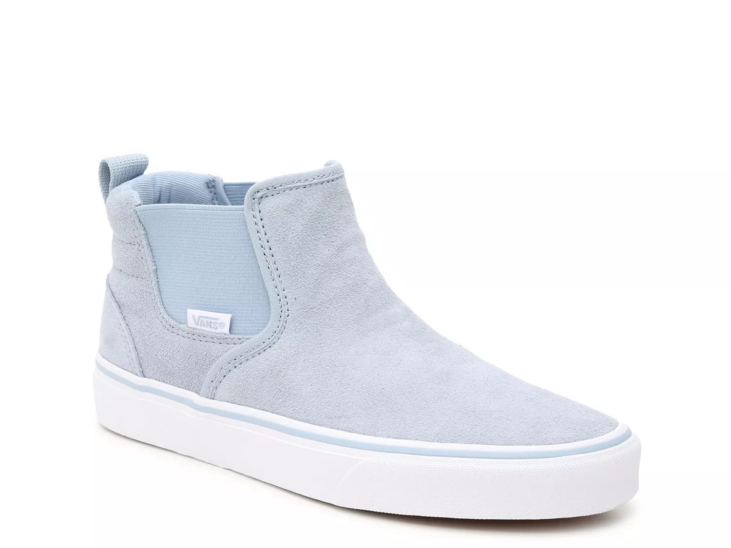 vans women's asher slip on mid sneaker