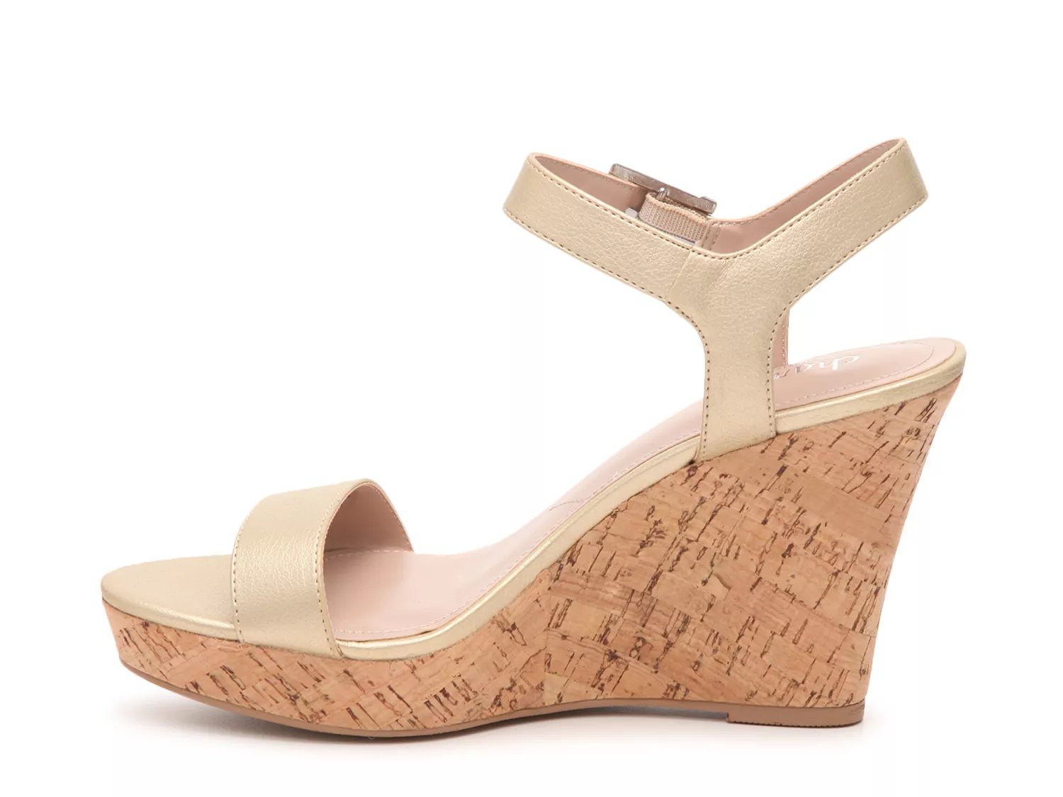 charles by charles david lindy suede wedge sandal