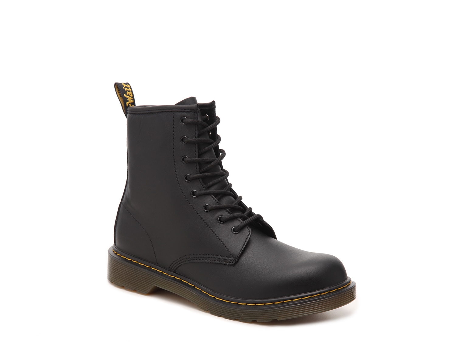 youth black combat boots
