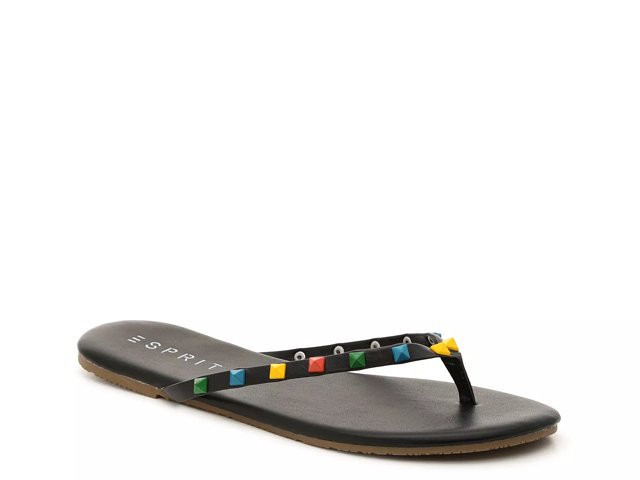 esprit party flip flops