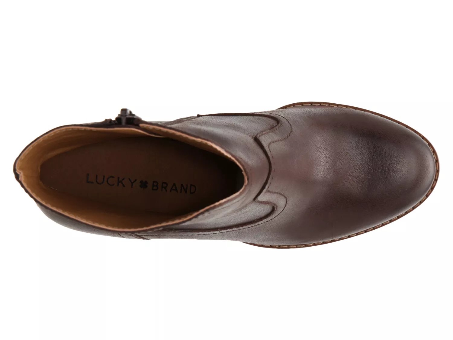 lucky brand queys platform bootie