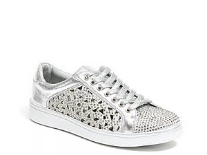 Dsw deals silver sneakers