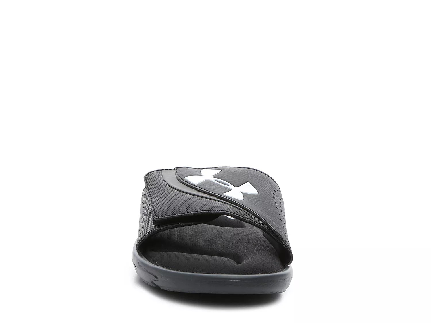 dsw under armour slides