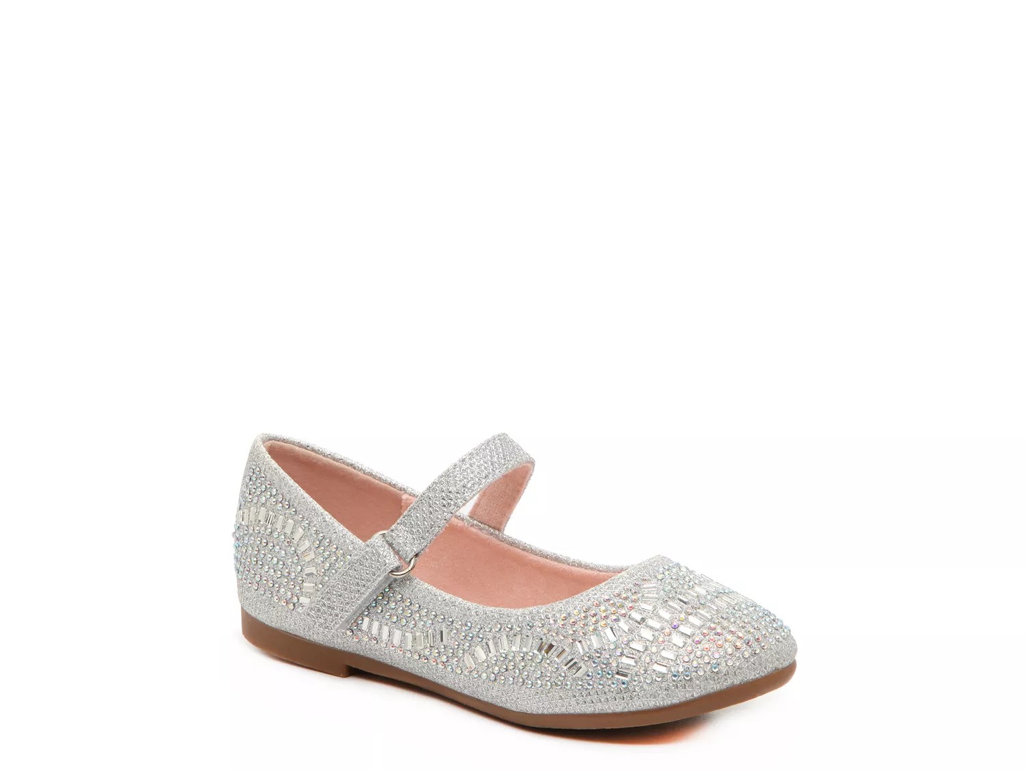 Very Cherry Glitzy Mary Jane Flat - Kids' - Free Shipping | DSW