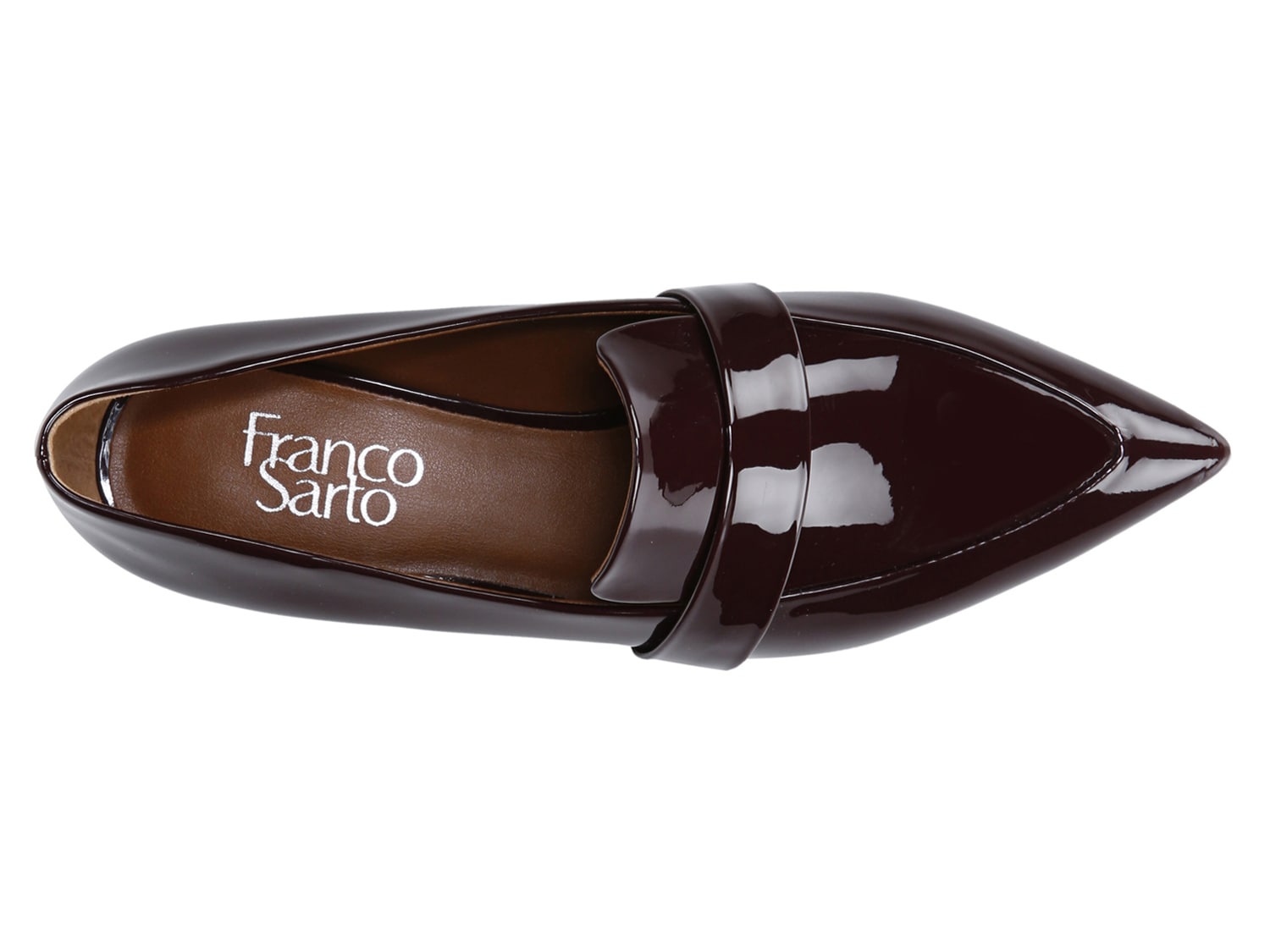 franco sarto burgundy loafers