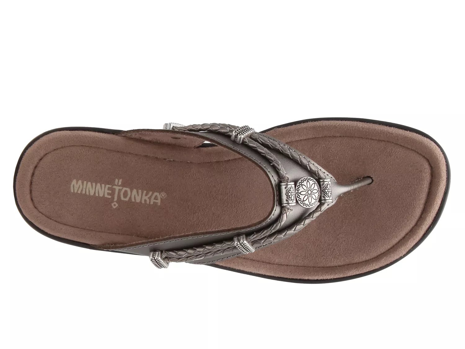 minnetonka silverbay wedge sandal