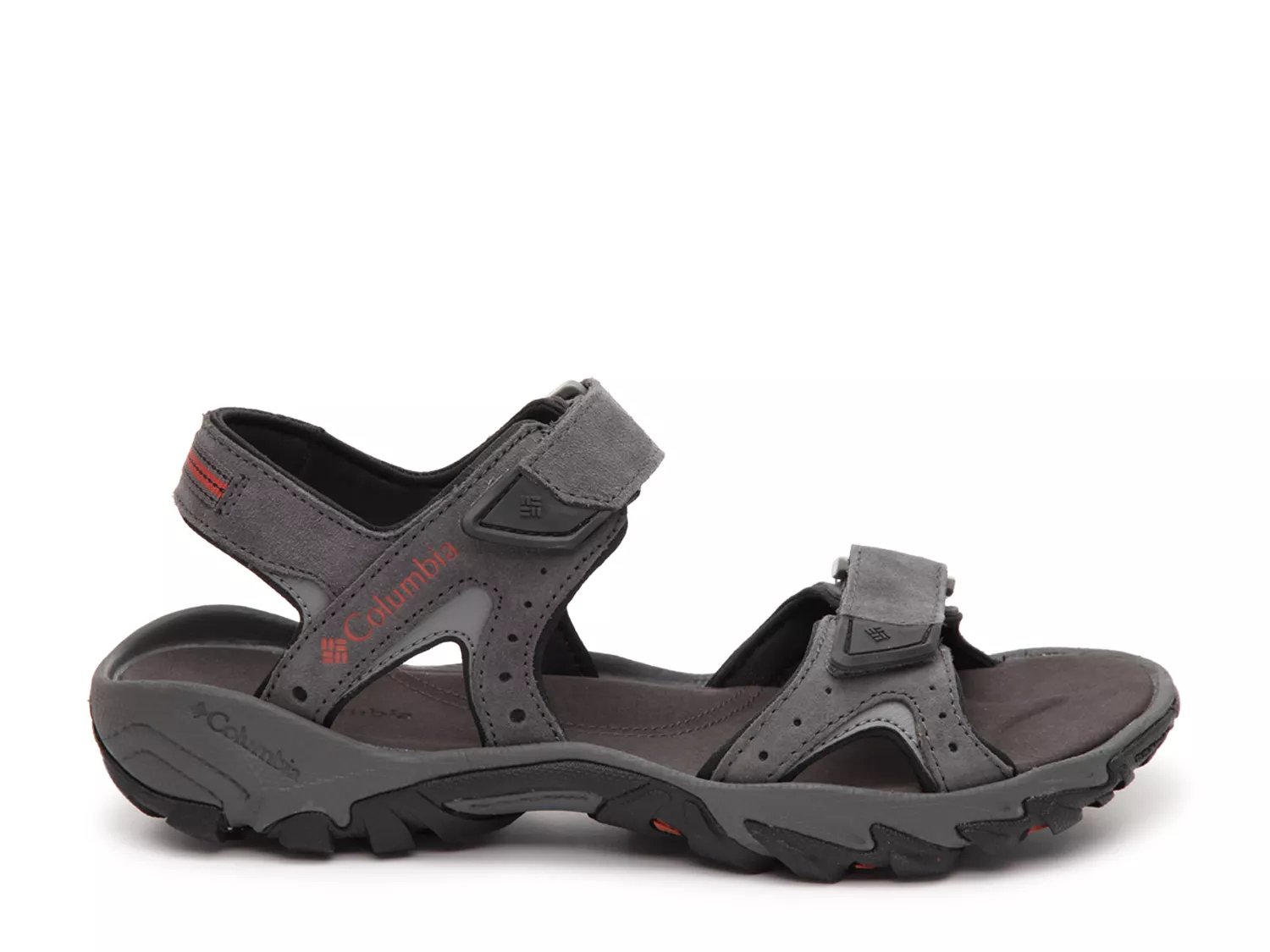 mens black strap sandals