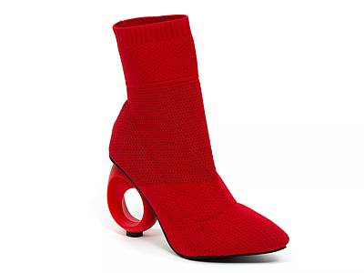 Red deals boots dsw