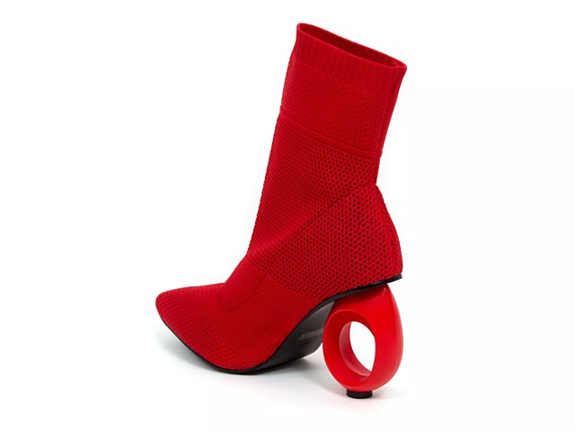 Red booties dsw clearance