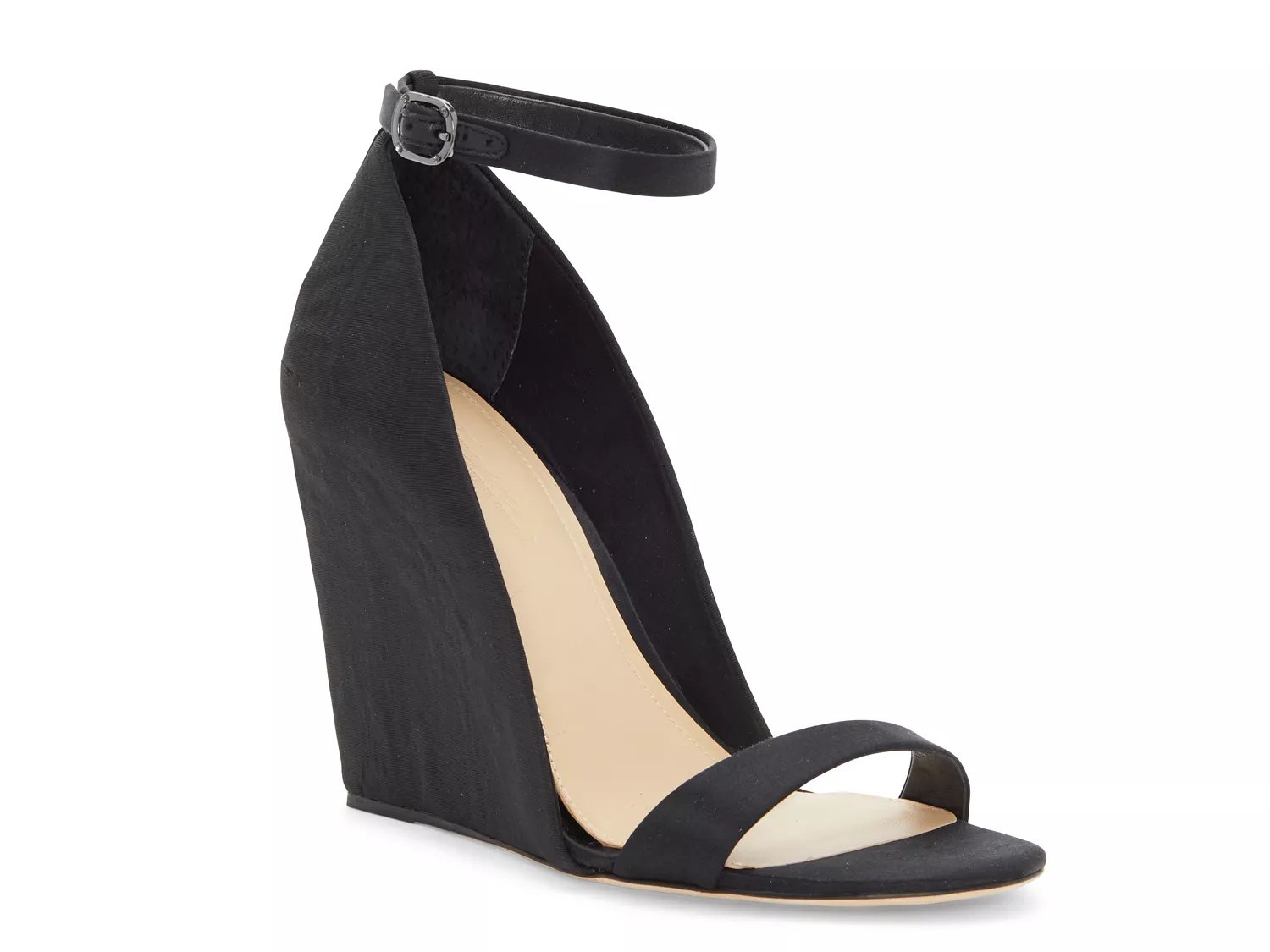 vince camuto black wedges