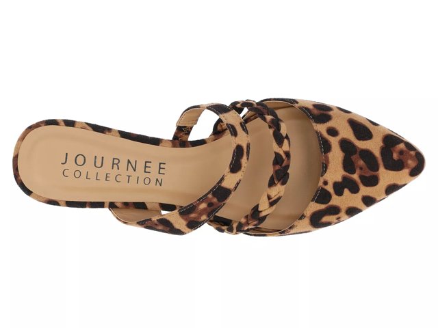 Dsw leopard mules clearance