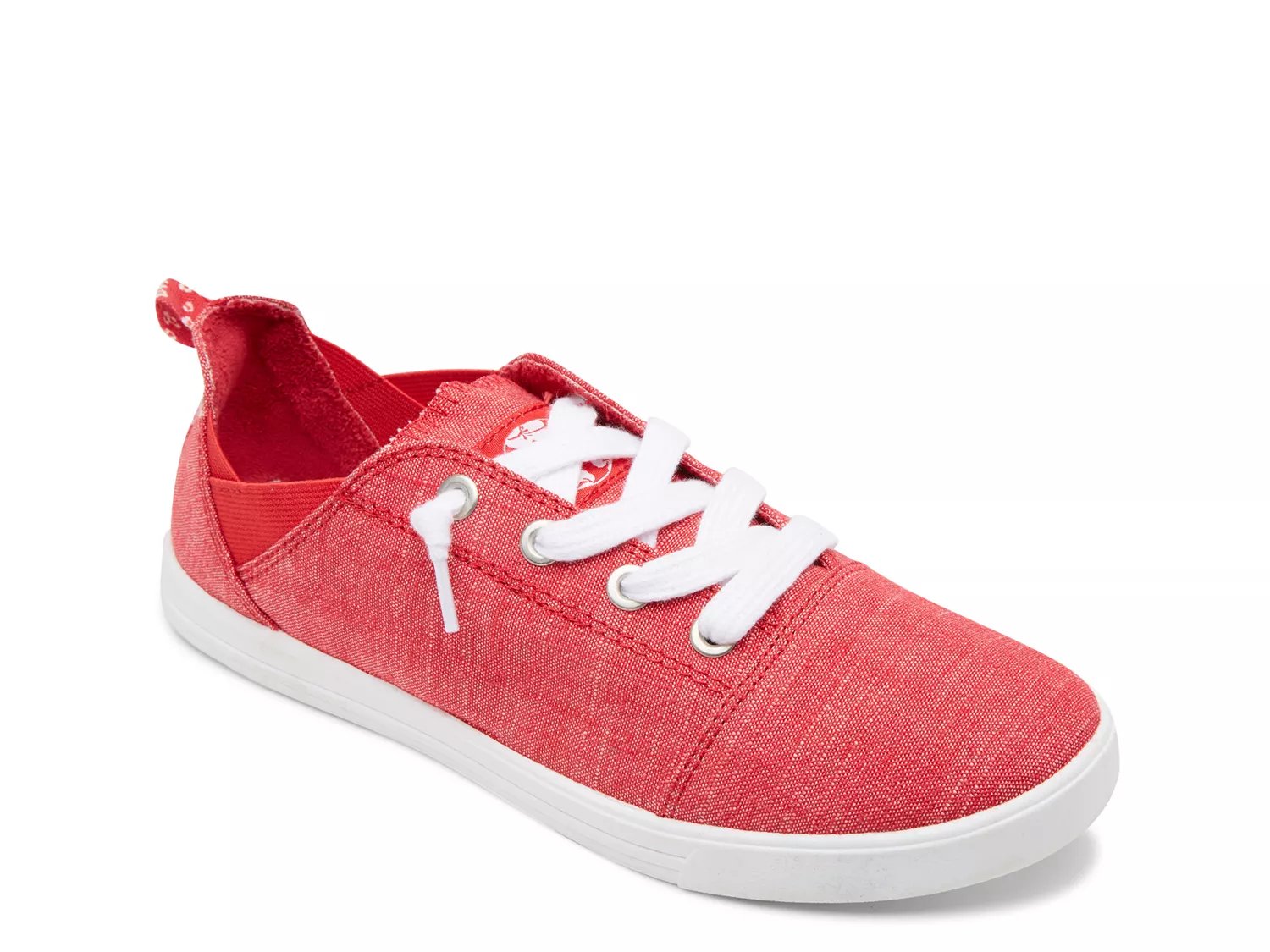 ladies red tennis shoes