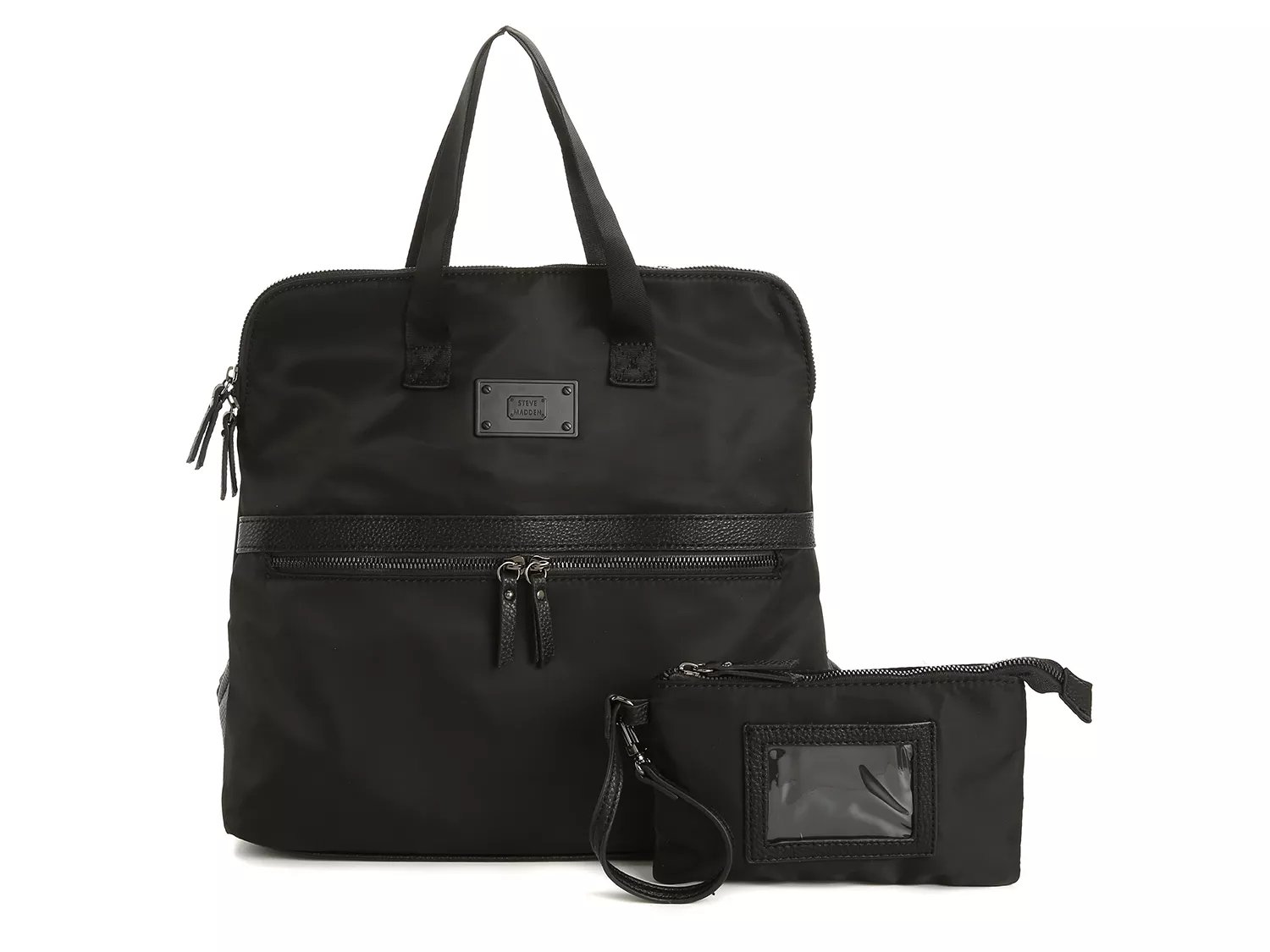 steve madden top handle backpack