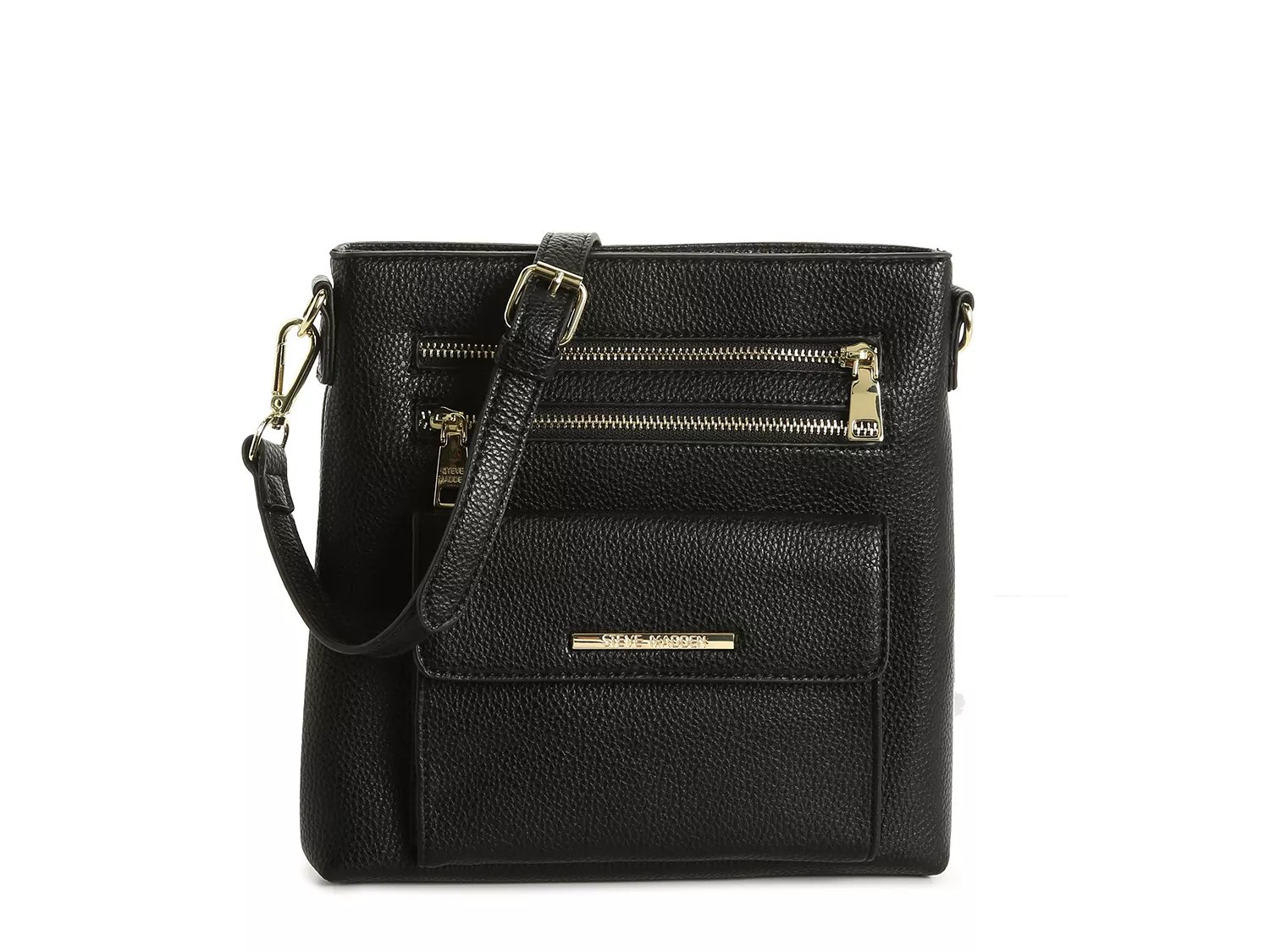 black crossbody bag steve madden