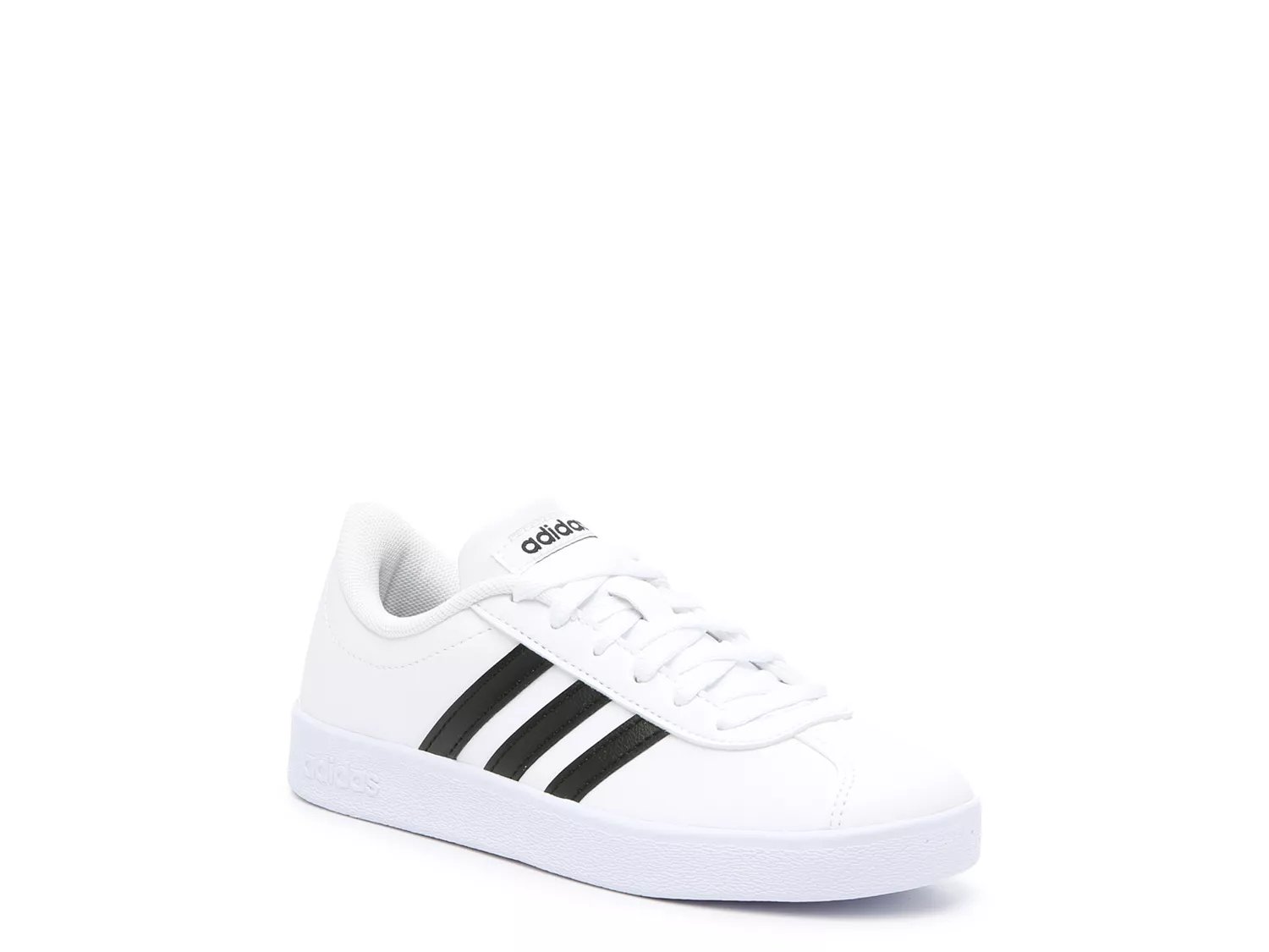  adidas Kid's VL Court 2.0 Sneaker - Unisex Child Shoes