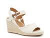Mindra Espadrille Wedge Sandal White view