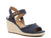 Mindra Espadrille Wedge Sandal Indigo view