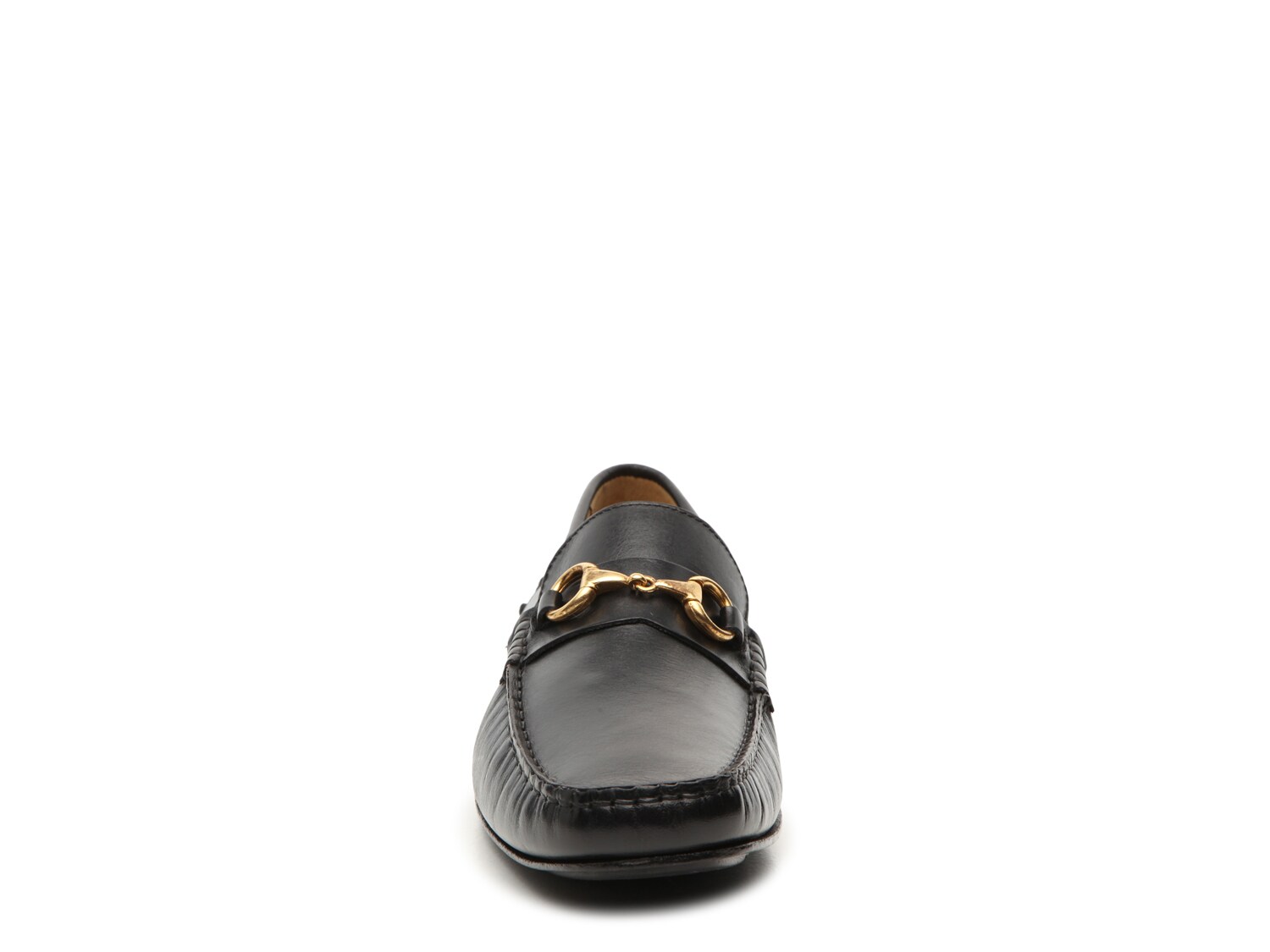gold bit loafers