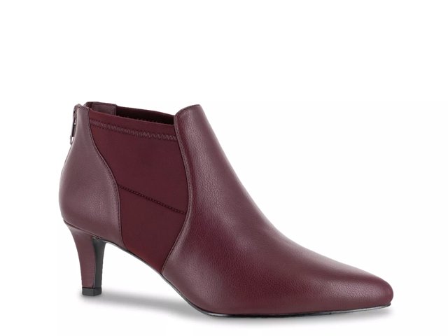 Dsw burgundy booties sales